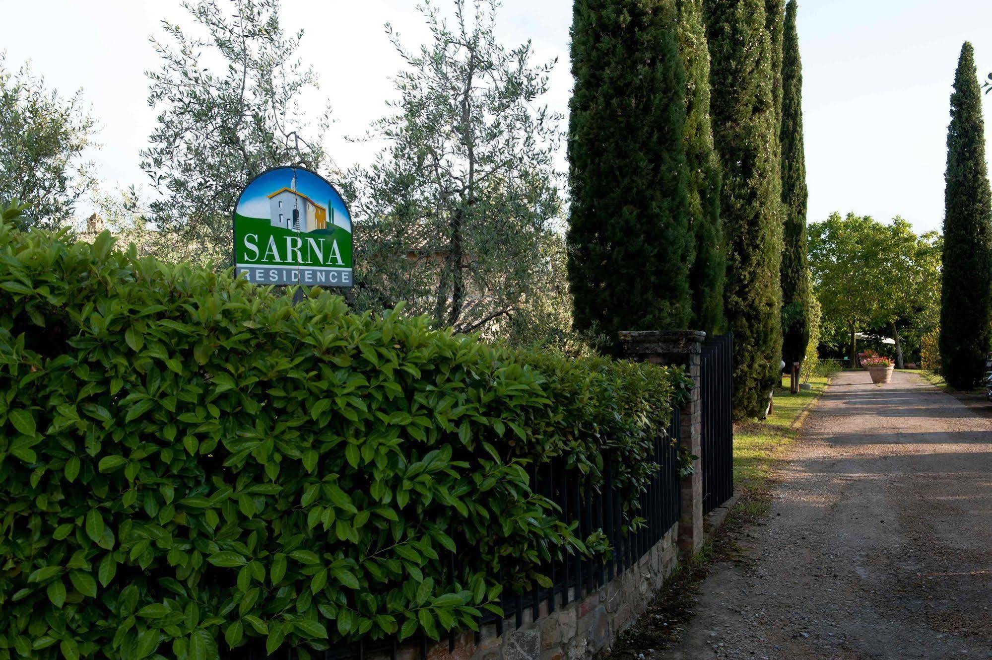 Sarna Residence San Quirico dʼOrcia Buitenkant foto